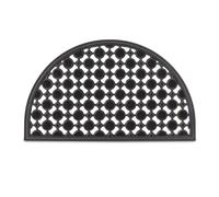 Relaxdays Half Rounded Rubber Doormat