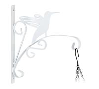 Relaxdays Hanging Basket Bracket with Bird