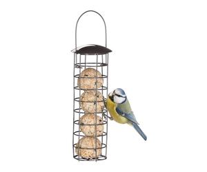 Relaxdays Hanging Bird Feeder in Grey