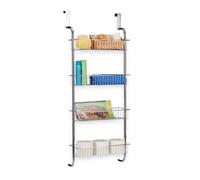 Relaxdays Hanging Chrome Rack