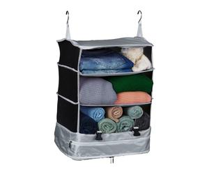 Relaxdays Hanging Packing Organiser with 4 Pockets