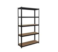 Relaxdays Heavy-duty rack, 5 shelves, var. sizes