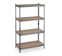 Relaxdays Heavy Duty Shelf 4 Tiers 1440 kg
