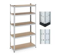 Relaxdays Heavy Duty Shelving Unit with 5 Levels