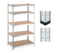 Relaxdays Heavy Duty Shelving Unit with 5 Levels