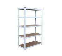 Relaxdays Heavy-duty steel shelving, 5 tiers