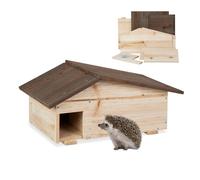 Relaxdays Hedgehog House with Base