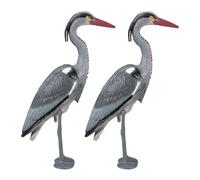 Relaxdays Heron Garden Statue set of 2