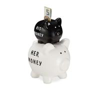 Relaxdays His & Hers Piggy Bank