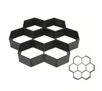 Relaxdays Honeycomb paving mold, 2 pack