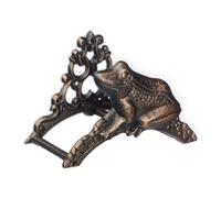 Relaxdays Hose Pipe Holder with Frog in Bronze