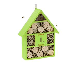 Relaxdays House-shaped insect hotel for bees