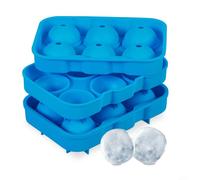 Relaxdays Ice Cube Tray Silicone Set of 2