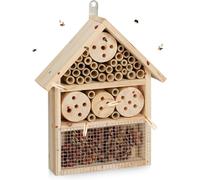 Relaxdays Insect Hotel Assembly Kit, Shelter for Bugs, Bees & Lacewings, Build