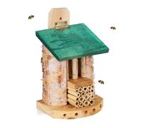 Relaxdays Insect Hotel for Bees with Green Roof