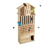 Relaxdays Insect Hotel with Hedgehog House