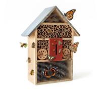 Relaxdays Insect hotel with metal roof
