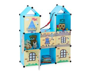 Relaxdays Interlocking Castle Shelf