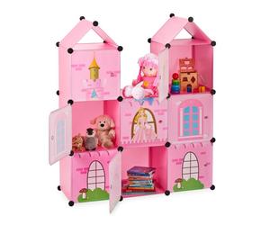 Relaxdays Interlocking Castle Storage Shelf