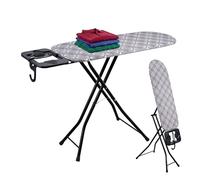 Relaxdays ironing & steam board, grey