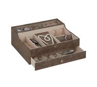 Relaxdays Jewellery Organiser in Leather Look