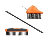 Relaxdays Joint Brush Set With Telescopic Handle
