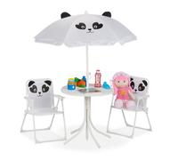 Relaxdays Kids' Camping Ensemble with Parasol