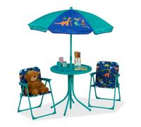 Relaxdays Kids' Camping Ensemble with Parasol
