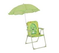 Relaxdays Kids' folding chair with parasol