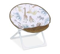 Relaxdays Kids Folding Moon Chair
