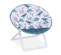 Relaxdays Kids Folding Moon Chair