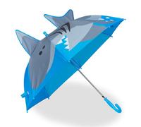 Relaxdays Kids Umbrella with Shark Design
