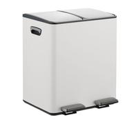 Relaxdays Kitchen Bin 2x 15 Litres