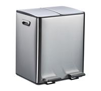 Relaxdays Kitchen Bin 2x 15 Litres