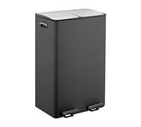 Relaxdays Kitchen Bin 2x 30 Litres