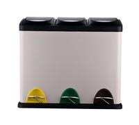 Relaxdays Kitchen bin 3 x 8 l