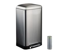 Relaxdays Kitchen Bin 30 Litres with Garbage Bags