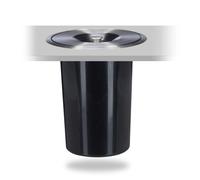 Relaxdays Kitchen Stainless Steel Waste Bin