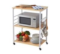 Relaxdays 3-tier kitchen cart