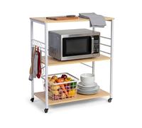 Relaxdays 3-tier kitchen cart