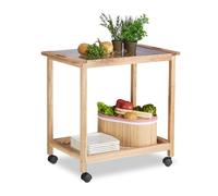 Relaxdays Kitchen Trolley on Castors