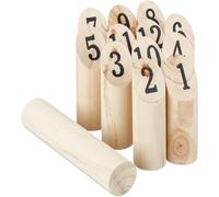 Relaxdays Kubb Viking Game, Finnish 22.5 x 5 x 5 cm, Adults & Children