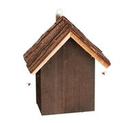 Relaxdays Ladybird House, 100% wood, Brown, 23 x 19 x 12.5 cm