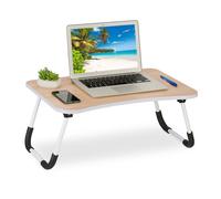 Relaxdays Lap Desk with Wood Effect