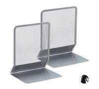 Relaxdays Large Bookend Set of 2