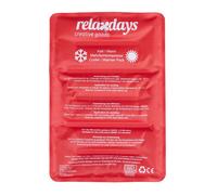 Relaxdays Large Hot and Cold Gel Pack in Red