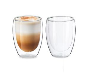 Relaxdays Latte Macchiato Glasses 350 ml