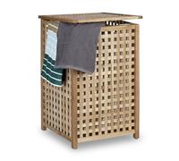 Relaxdays Laundry Collector Walnut