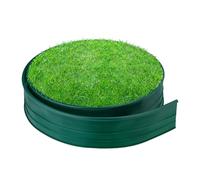 Relaxdays Lawn Garden Edging Border, 12 m Length, 10 cm Height, Flexible Flower Bed Edge Professional Landscape Dividers