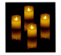 Relaxdays LED candles Set of 4